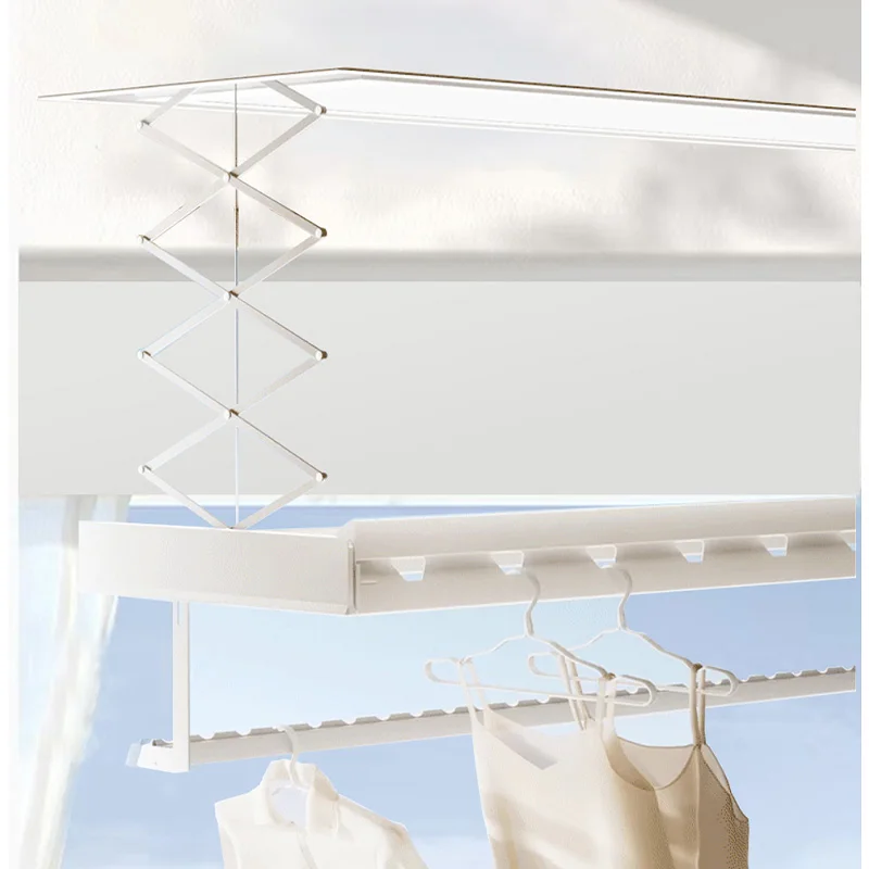 Intelligent Electric Clothes Drying Rack With Smart Drying Rack Functions Supports Mijia App And Led Lighting