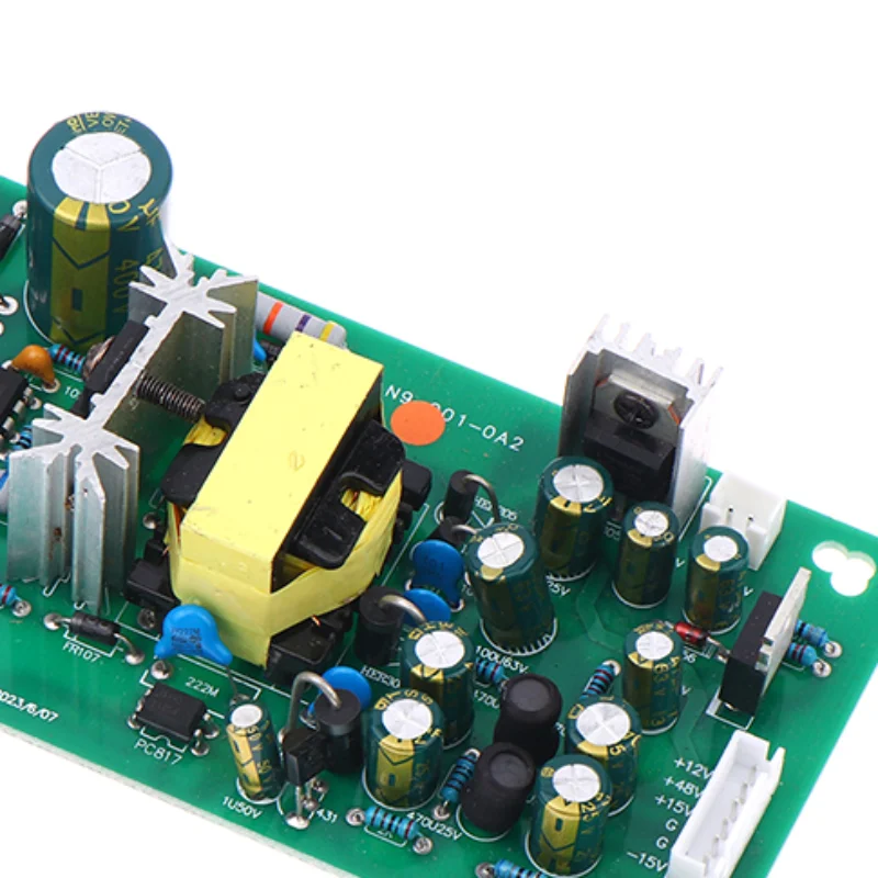 

AC110-220V 45W Mixer Universal Switching Power Supply Board Output Voltage +12V, -15V, +15V, +48V Digital Power Board