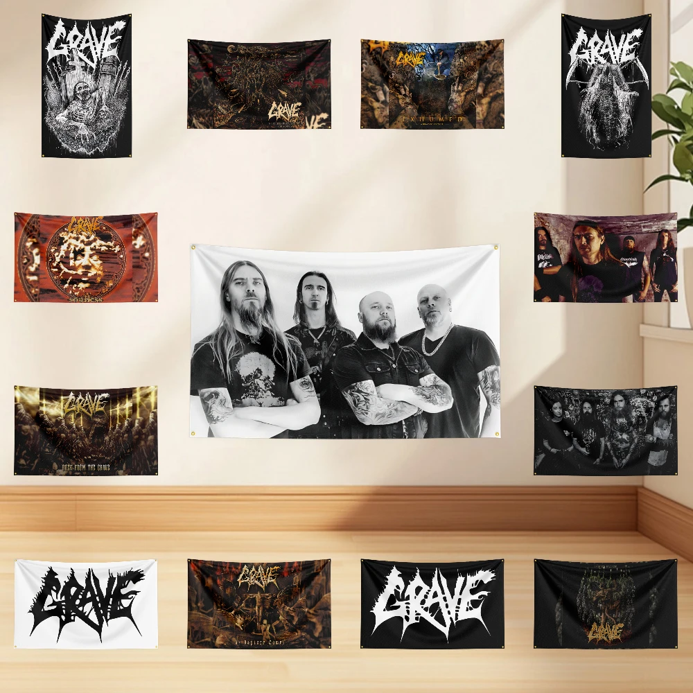 3X5Ft G-Gr-A-Ve Fla…