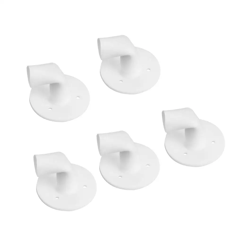 5pcs Golf Rubber Tees Hitting Practice Training Mat Range Tee Holder 57mm