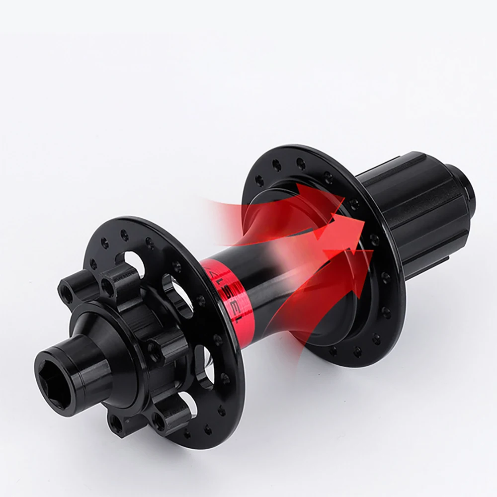 

Mountain Bike Thru Axle Hub, 32 Hole Barrel Shaft Hub, F110 * 15mm, R148 * 12mm, GUB148-110