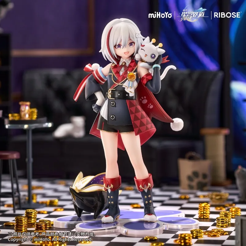 Genuine in Stock RISE UP+ Honkai Impact: Star Rail Topa & Accountant Tiny Cat Series 180mm, Decoration, Model Gifts