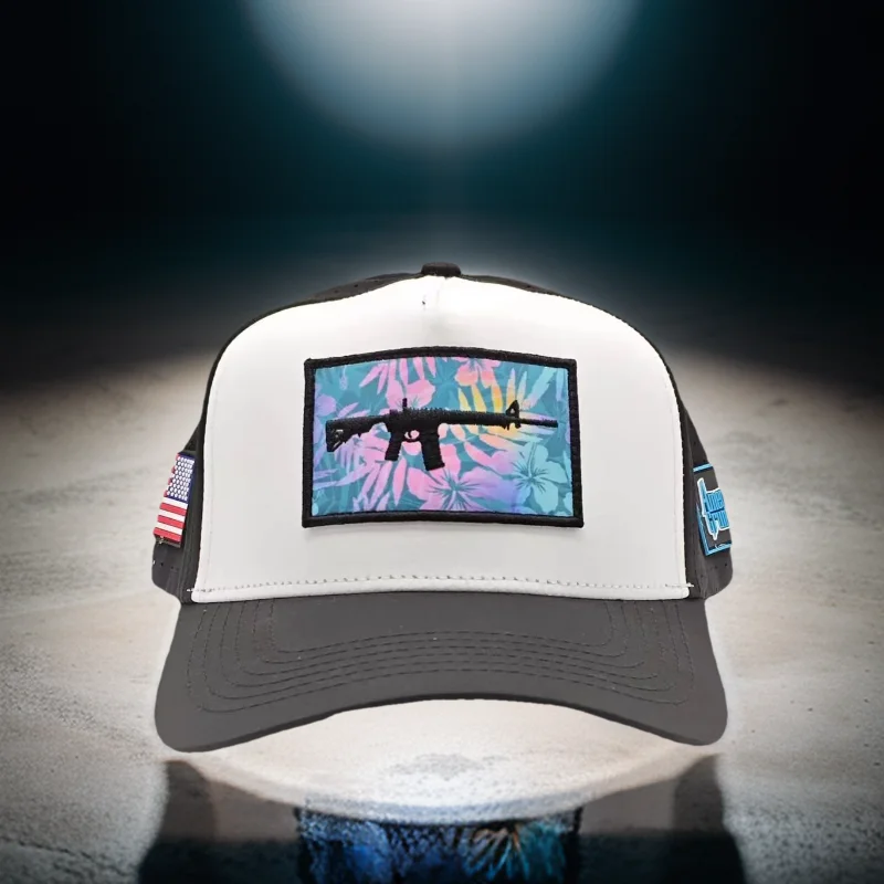 

Custom New Trendy Perforated Golf Hat Mid Profile Rope Rubber Patch Logo Curved Bill Breathable Cap for Long Haul Trip Travel
