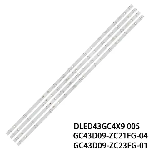 LED Strip 43" DLED43GC4X9 005 DLED43GC 4X9 For 43PFF5021 43PFF5011 43PFF5031/T3 T4312M LD43V22S LE43E7900 BOEI430WU1 LED43M2000A