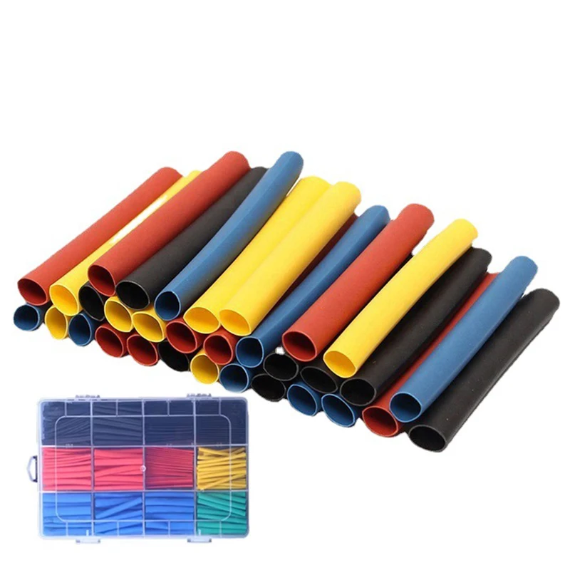 560pcs Heat Shrink Tube Kit Termoretractil Cable Insulation Sleeving Assorted Kit DIY Electrical Wire Sleeves