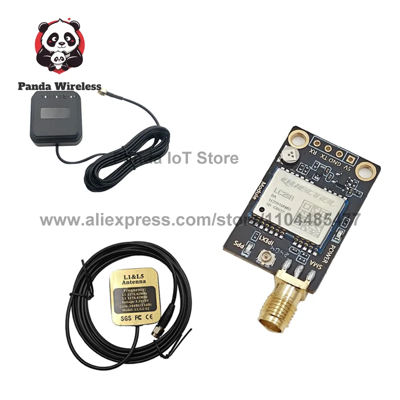 Quectel LC29H LC29HAA LC29HBA LC29HDA LC29HEA Modulo RTK Doppia Frequenza GNSS GPS BDS Galileo GLONASS con antenna L1 L5
