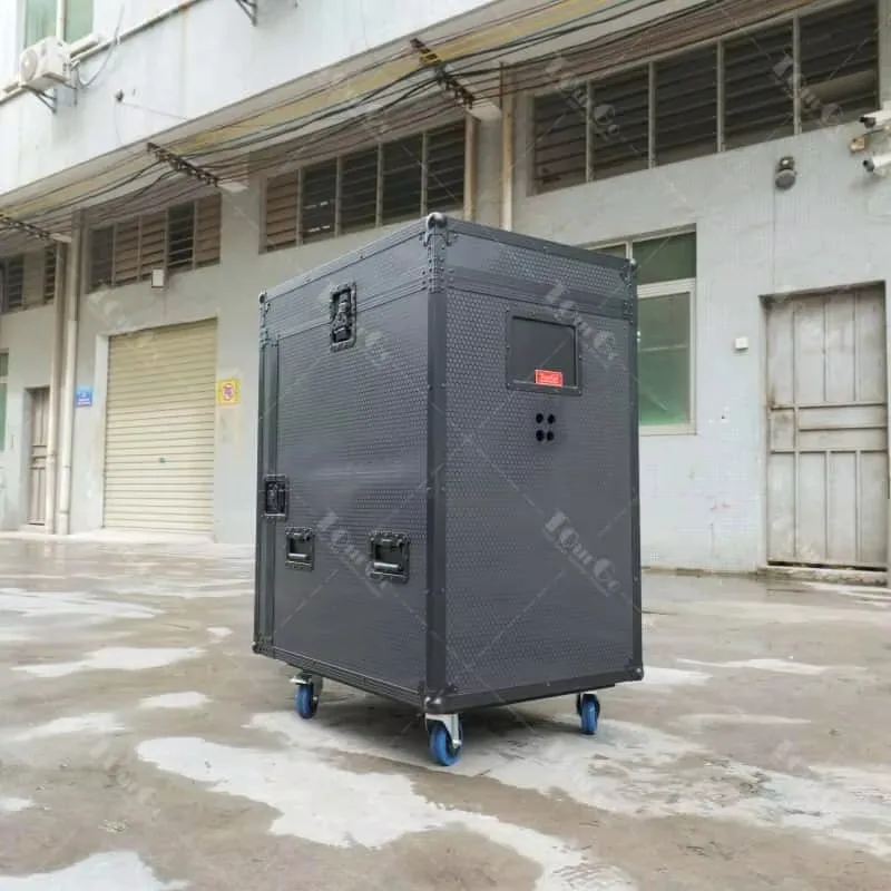 Todo negro MDG Atmosphere Hazer Flight Case para ATMe M3e Max 3000