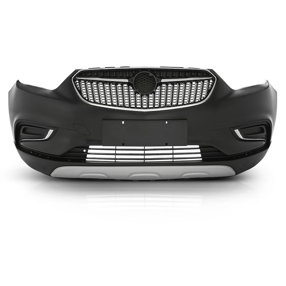 

Комплект решеток переднего бампера, грунтованный черный, совместимый с Buick Encore 2017, 2018, 2019, 2020, 2021