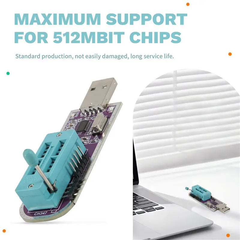 CH347 High-Speed Programmer Module 24 EEPROM 25 SPI FALSH Supports TTL