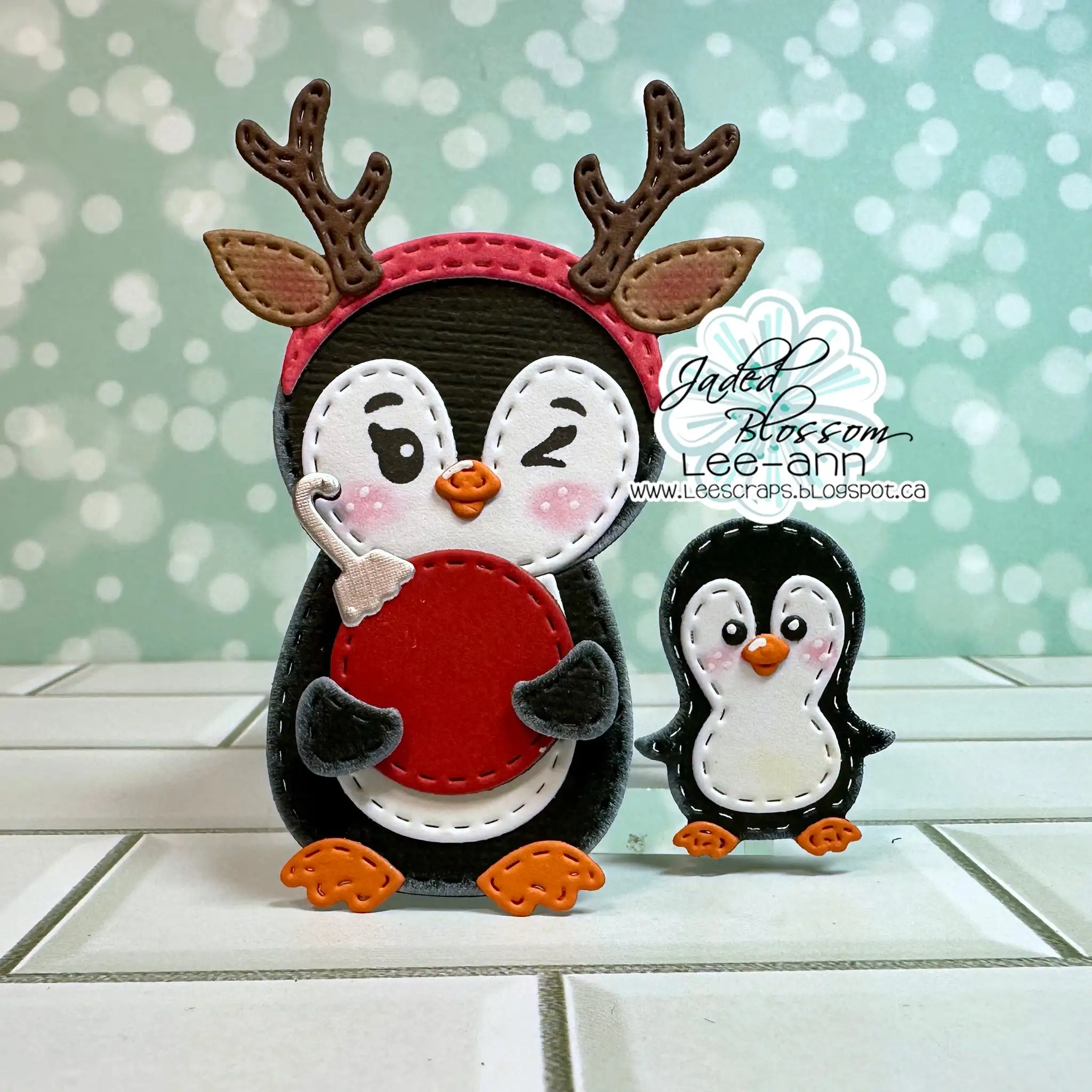 2025 New Gnome Penguin Faces Clear Stamps Metal Cutting Dies Ice Cube Stencil DIY Scrapbook Make Card Craft Template Decoration