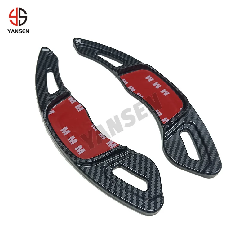 Carbon Steering Wheel Paddle Shifter DSG Extension For Volkswagen Golf 7 Mk7 R-Line GTI VW Golf7 Accessories