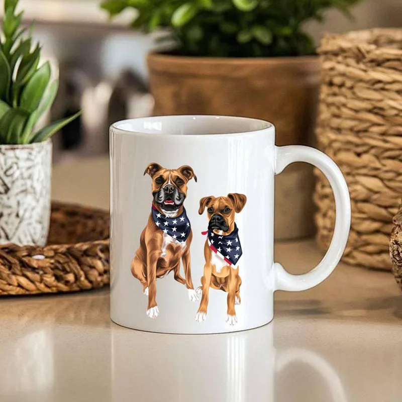 

Personalized Dog Cat Portrait Coffee Cup Custom Pet Mug with Photo Name Pet Lover Gift Pet Memorial Custom Pet Art Best Pet Gift