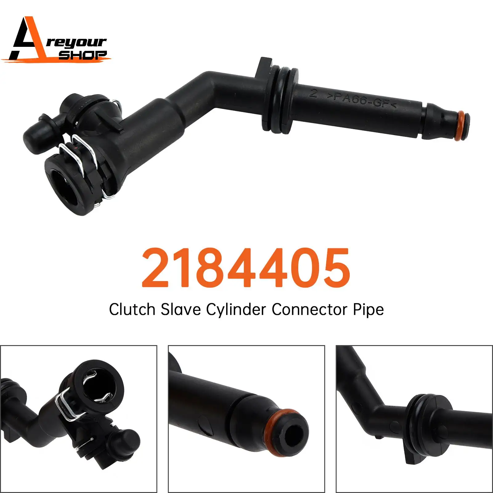 

Areyourshop 2184405 Clutch Slave Cylinder Connector Pipe for Ford Ranger for Mazda BT-50