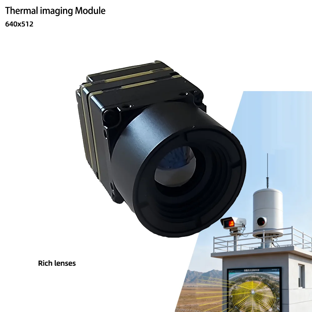 

Термографическая камера Hikvision 640 для БПЛА, стручков и мультиспектральных систем, 640X512, объектив 9 мм, аналоговый видеовыход для FPV