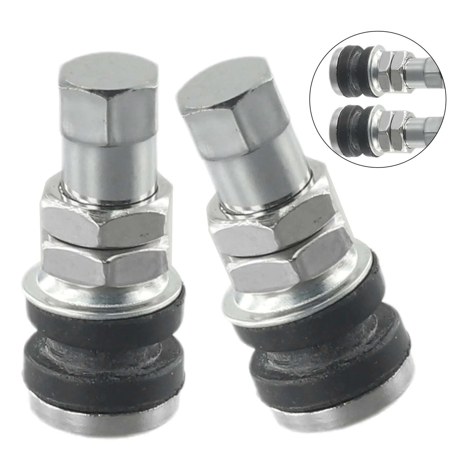 Replacement Part Car Accessories Tire Valve Short Stems Car TR161 Bolt Car Tire Repair Tool Tire Metal Tubeless Clamp