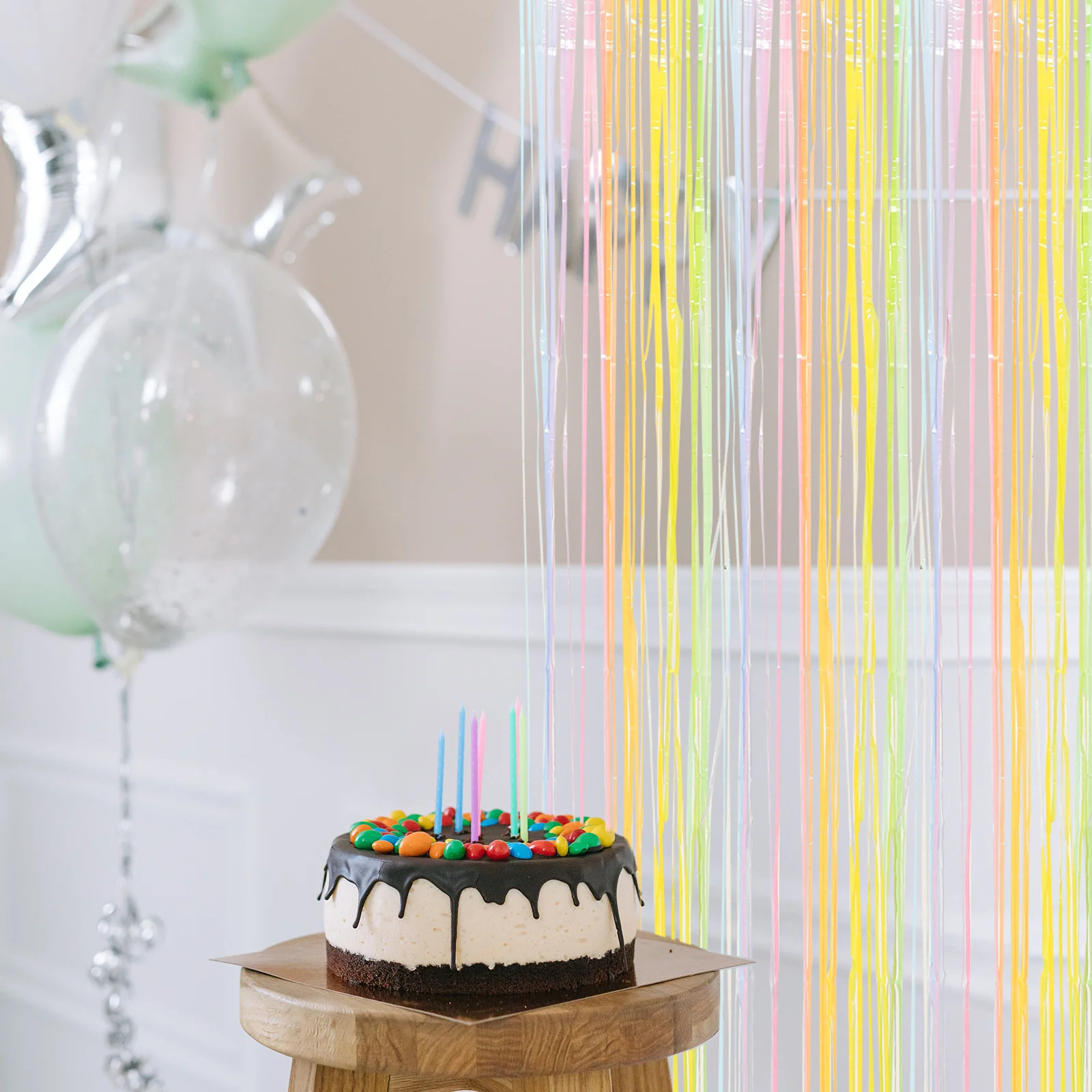 خلفية بلاستيكية ملونة رائعة، تصميم فريد من نوعه، متعددة الوظائف، مستلزمات ديكور حفلات أعياد الميلاد، خلفية الصورة #6