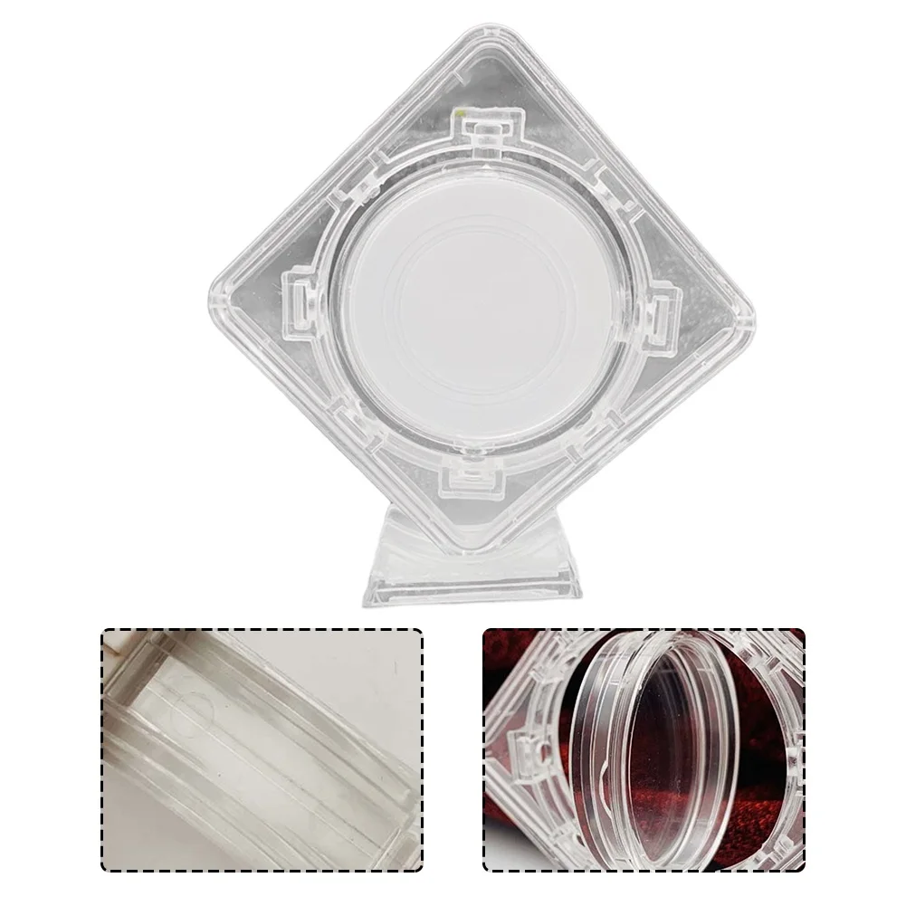 Suitable For Coins Up To Mm In Diameter Clear Display Commemorative Acrylic Protective Box Coins Collection Coins Collection