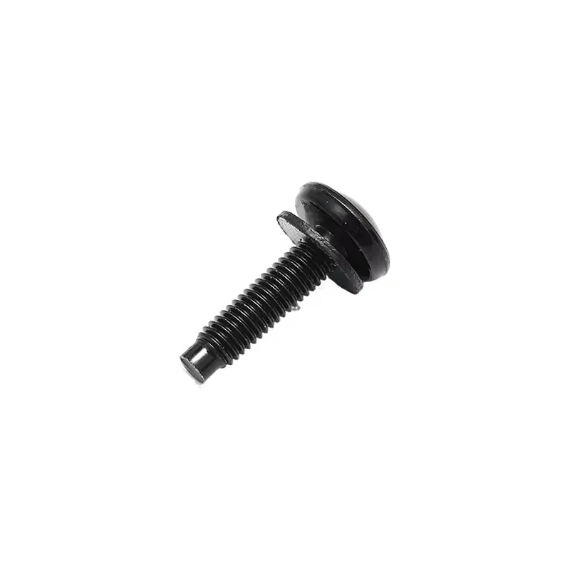#10-32 Black Carbon Steel Truss Head Rack Screw