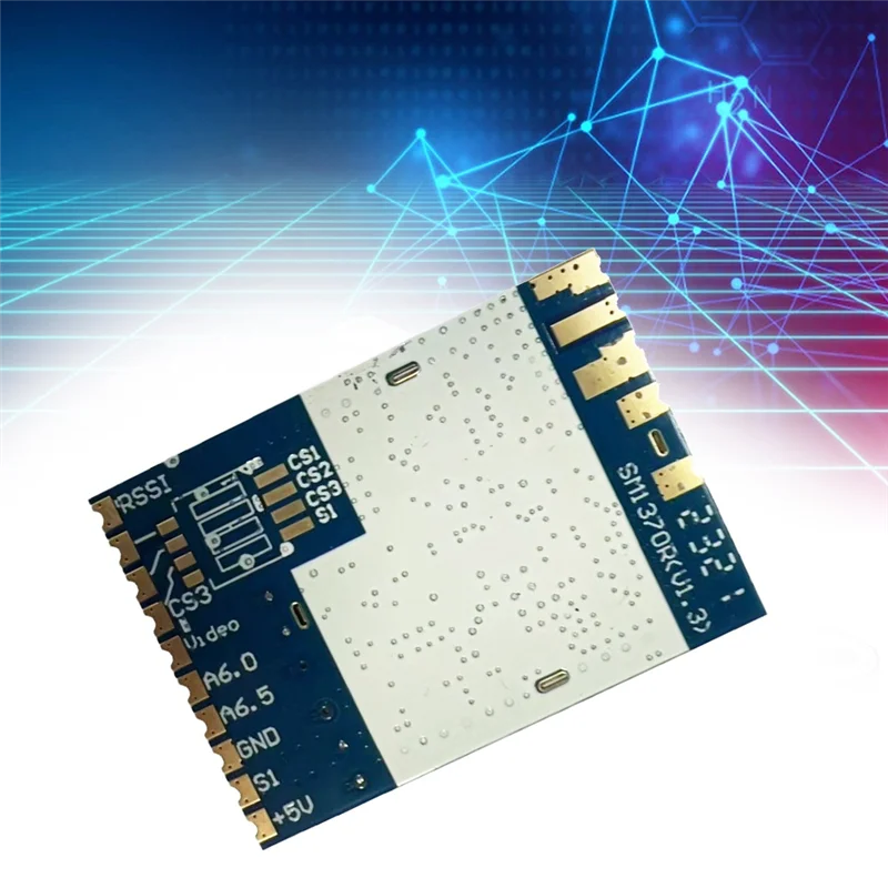 

AU61-1.2G 1.3G FPV VTX SM1373R 9 Channel FPV Video Audio Transmitter For FPV RC Drone