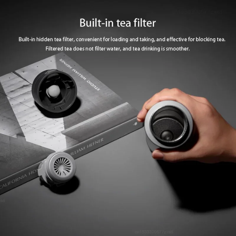 Xiaomi mijia copo térmico ti ta1 material de titânio puro 6 horas manter quente escritório estilo de negócios portátil caneca de café garrafa térmica