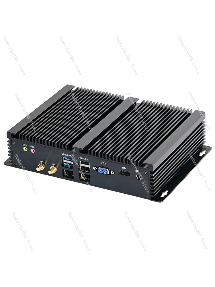 Fanless Computer Industrial Control Machine Dual Gigabit Network Port 6 Serial Port Timing Boot Watchdog Gk7000