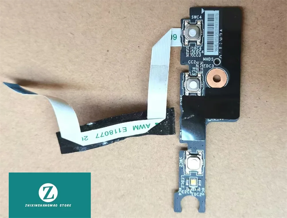 FOR MSI GL65 GL75 9SD MS-16U5 MS-16U7 MS-17E5 MS-17E7 Power Button Board w Cable MS-16U5C MS-16U7C MS-17E5C MS-17E7C