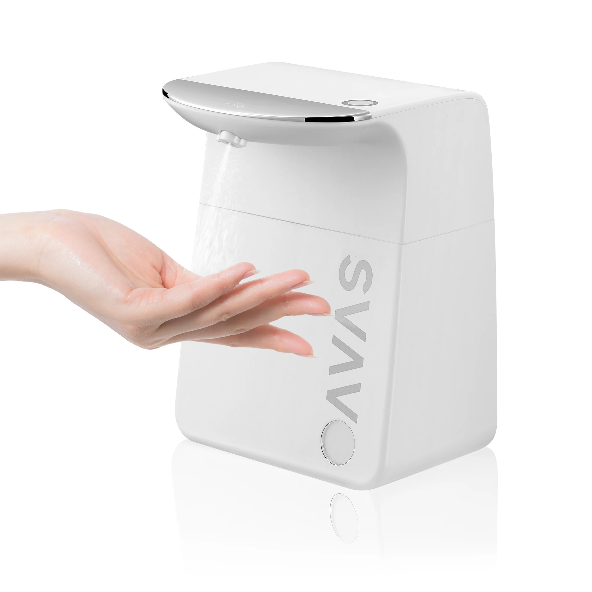 SVAVO Home Appliances Modern Desktop Smart Sensor Non-contact Automatic Spray Disinfection Soap Dispenser, Stylish Design, 900ml