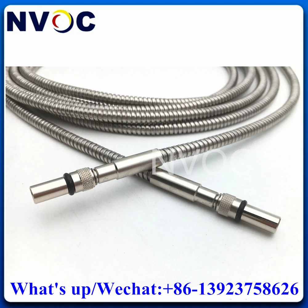 

SMA905 Hexagon-SMA905-H Silica Metal Ferrule MM SX 1000um(SI 400-2500nm,0.22NA),1M, 6.0mm Armored Fiber Optic Patch Cord Cable
