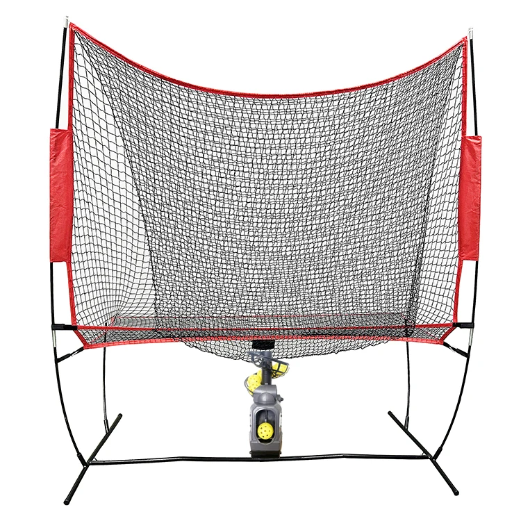 Pickleball Tennis Padel Ball Target Net With Hit Return System For Training Net And Pickleball Tennis Padel Launch Machine Set