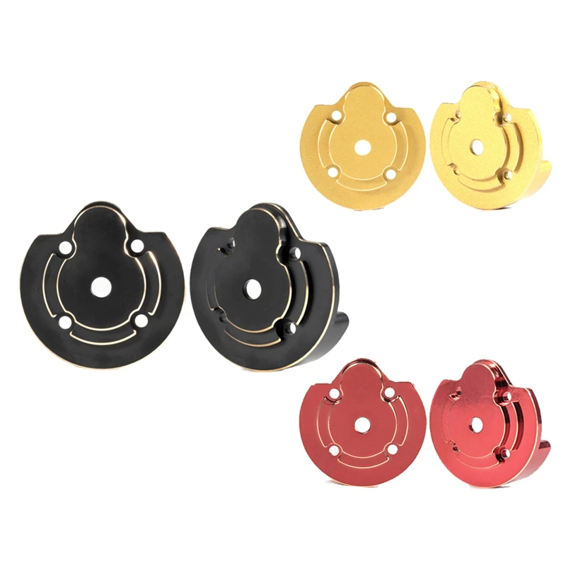

2PCS Brass Outer Portal Covers Counterweight For Axial UTB18 Capra 1/18 RC Buggy Upgrade Parts