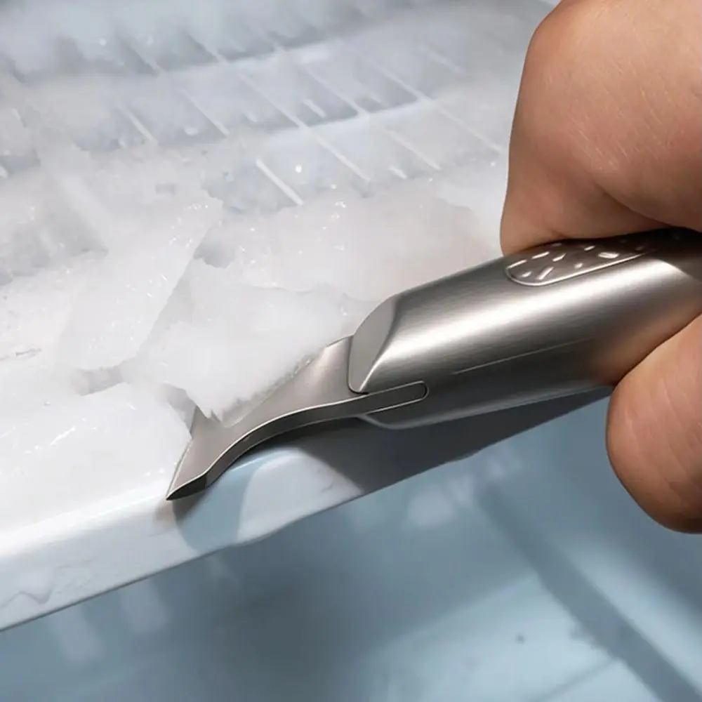 Thickened Construction Refrigerator Ice Scraper Wide Scraper Hanging Hole Freezer Defrosting Scraper Plastic Handle