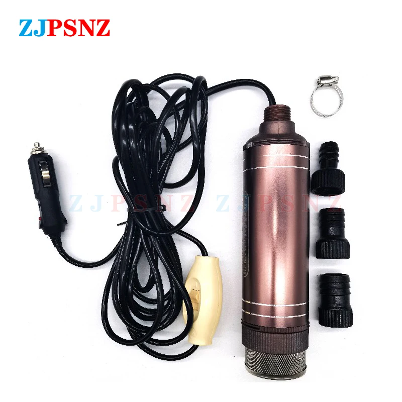 12V/24V 150W Tragbare DC Tauch Elektrische Pumpe Für Diesel Kraftstoff Lieferung Wasser Abwasser Saug transfer Elektrische Pumpe 45L/Min – Detail 13