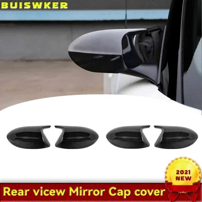 

M Carbon fiber Rearview Mirror Caps Wing Side Mirror Cover For BMW E89 Z4 Convertible 2009-2016 Car Accessories Gloss Black