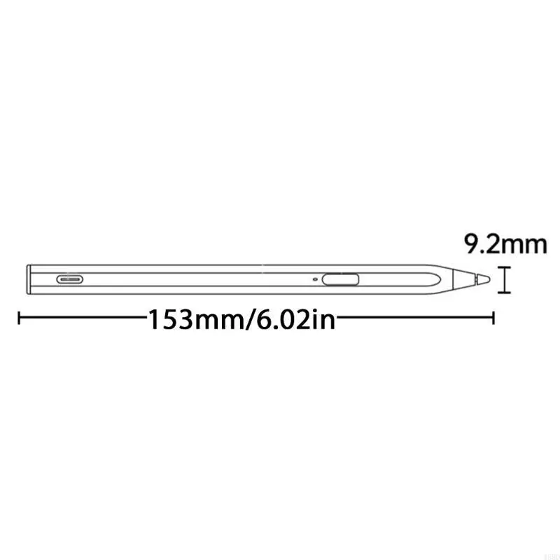 Магнитные стилусы ручка для 11,8 дюйма для планшета