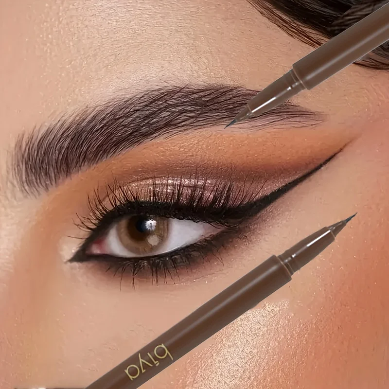 Ultrafijn wenkbrauwpotlood - Waterdicht, veegvast, langdurig, natuurlijke haarstreken, gemakkelijk te gebruiken, veganistisch en dierproefvrij