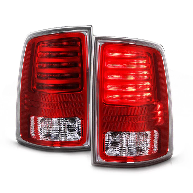 Car LED Rear Tail Light Assembly For Dodge Ram 1500 2500 3500 2013-2018 Turn Signal Light Stop Brake Lamp 68093079AC 68093078AC