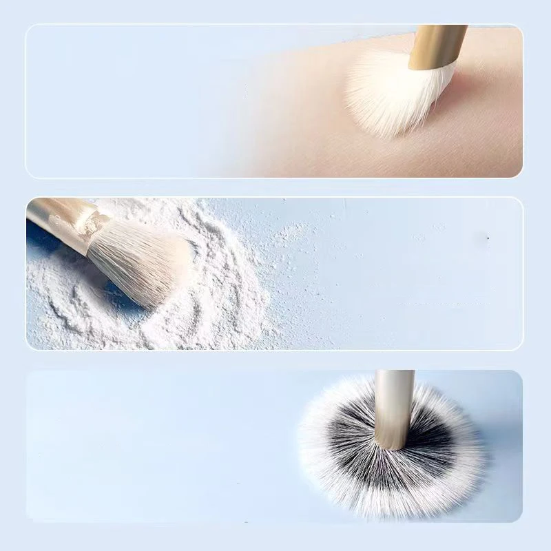 5/8/10/13pcs Makeup Brushes Set High Quality Soft Hair Celadon Blue Foundation Brush Make-Up For Women