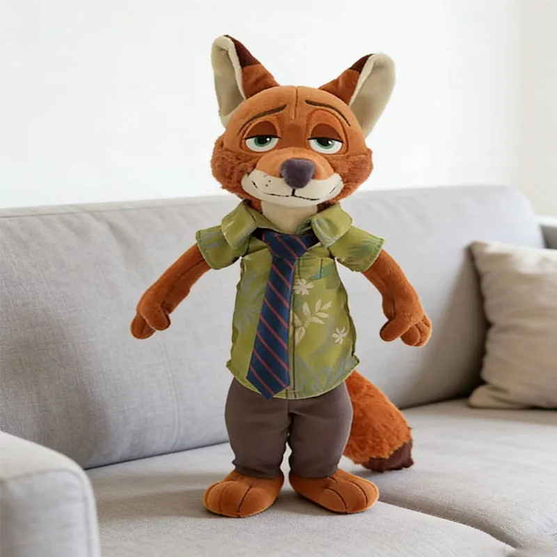 

Новый Дисней мультфильм животное кролик Джуди, лиса Мистер Ник плюшевая игрушка украшение для спальни детский подарок на день рождения Рождество лучший выбор