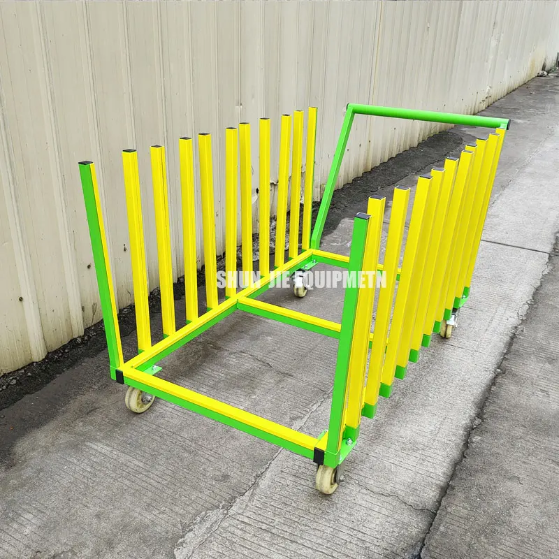 2025คอลัมน์ฉากกั้นใหม่การออกแบบที่ถอดออกได้แผ่นกระจกแนวนอนการจําแนกการจัดเก็บและการขนส่งRack