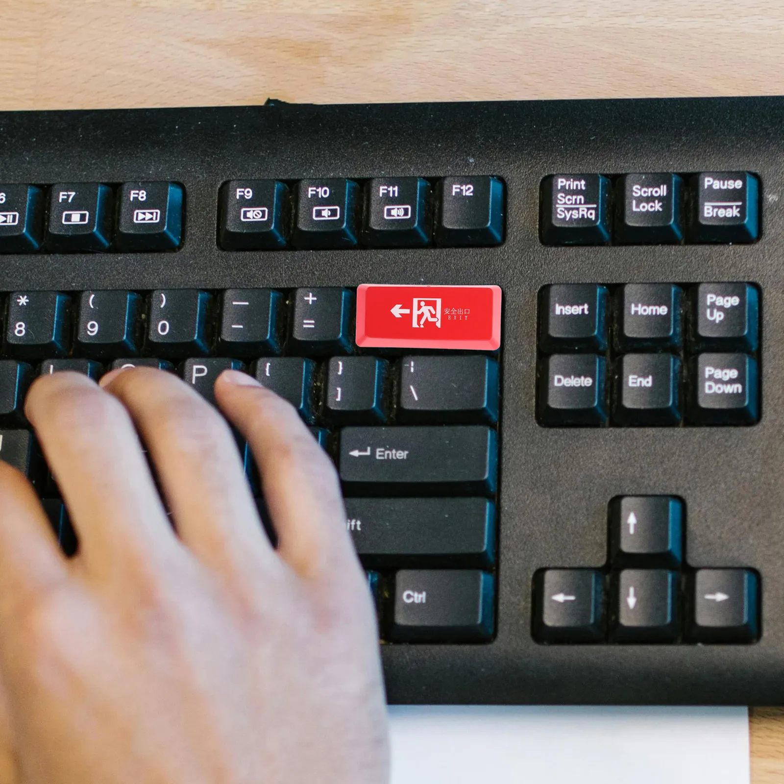 Shine Through Mechanical Keyboard Replacement Enter Keycap High Durability ABS Material Matte Finish Original Height Comfortable view 3