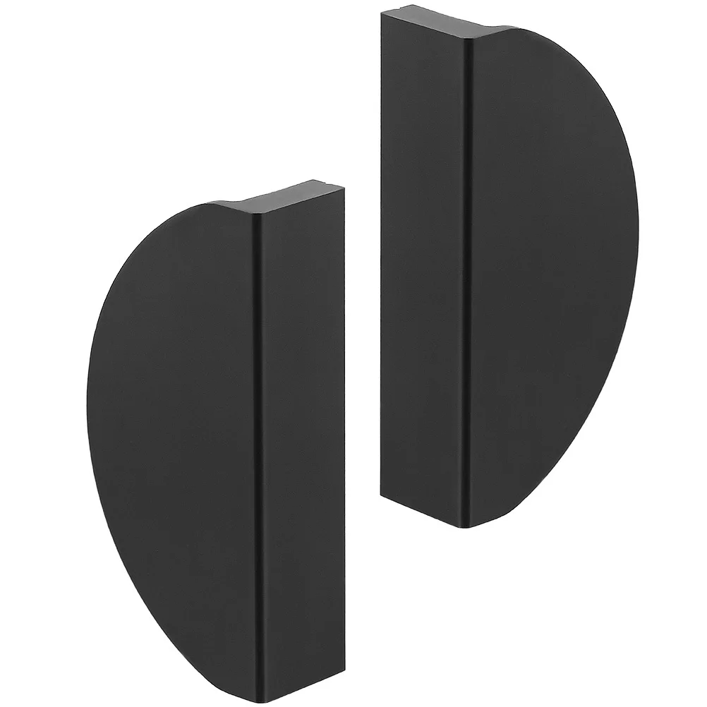 2 قطعة أثاث نصف دائري يسحب مقابض خزانة أنيقة لخزانة غرفة النوم درج خزانة الباب يسحب قبضة مريحة سهلة ل #5