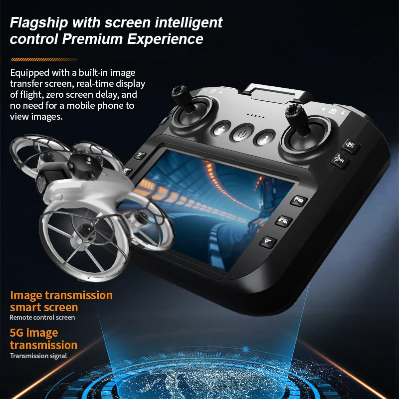 Nowy dron Z4 RC 4K HD WIFI Profesjonalna fotografia lotnicza Unikanie przeszkód Sterowanie zdalne Samolot z dwoma kamerami Quadcopter Zabawka