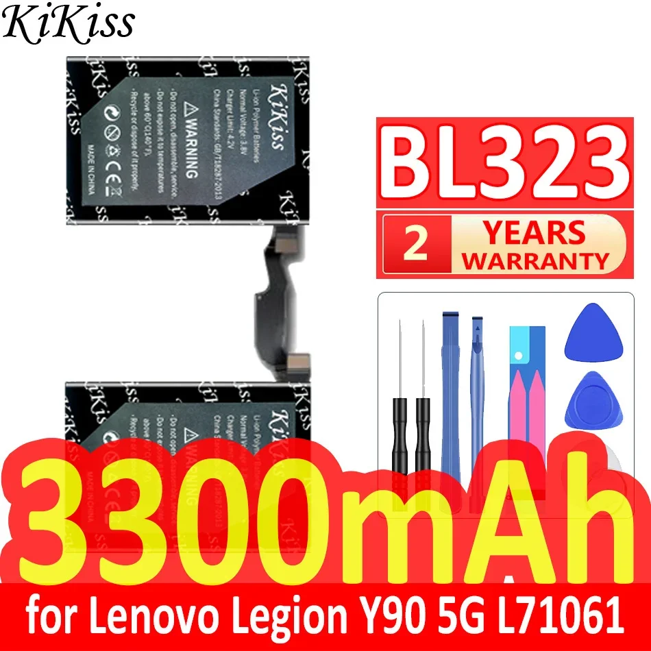 

Мощная батарея 3300 мАч KiKiss BL323 для Lenovo Legion Y90 5G L71061