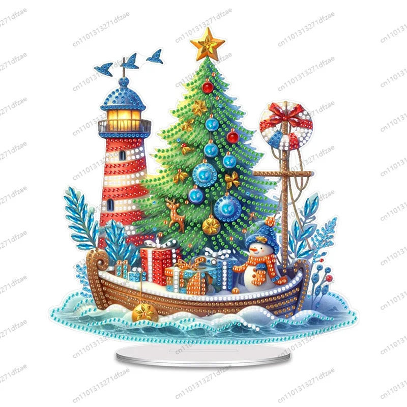 

DIY акриловая алмазная живопись орнамент ручной работы * креативный семейный орнамент парусная лодка современная простота