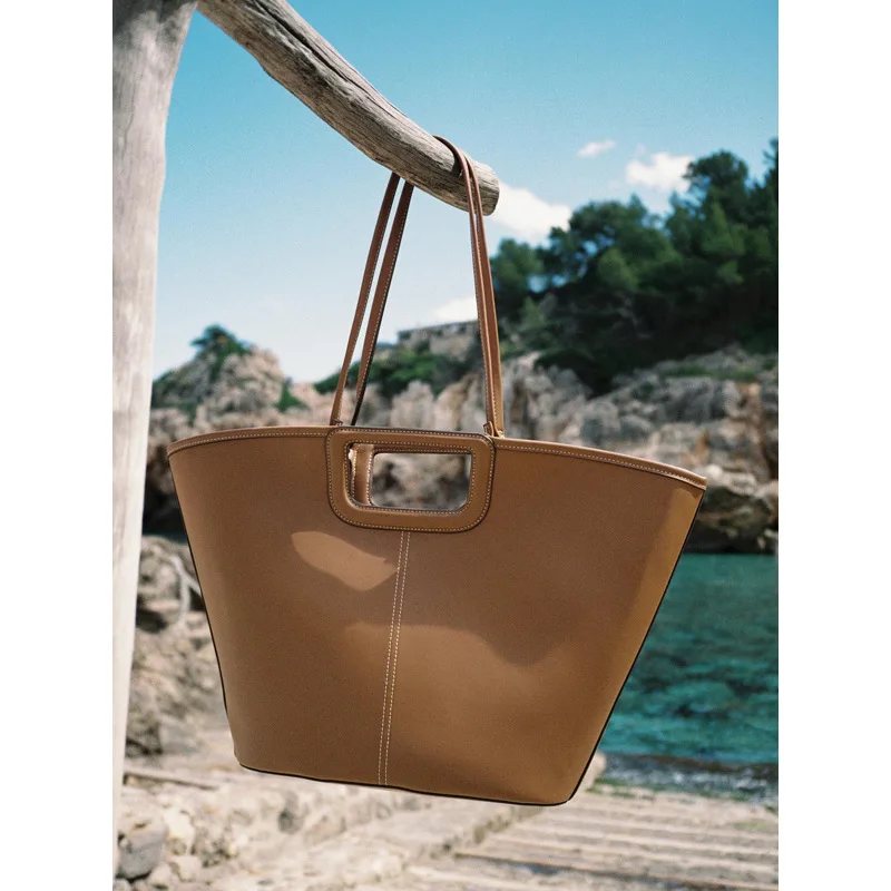 Casaul, bolso de lona a rayas de gran capacidad, bolsos de diseñador para mujer, bandoleras de piel sintética Vintage de lujo, novedad de 2025