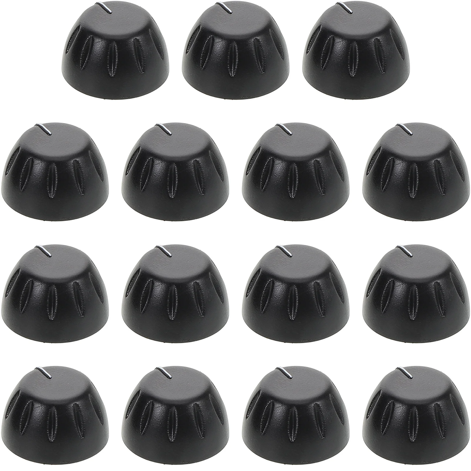 

15pcs Guitar Knobs Volume Control Plastic Electric Guitar Replacement Parts Repair Accessories For Musical Instrument
