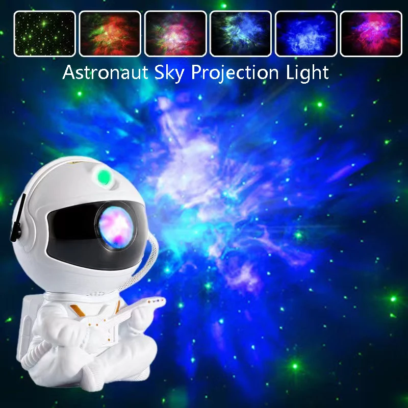 

Astronaut Sky Light Projection Light Full of Stars Atmosphere Small Night Light Astronaut Laser Nebula Light