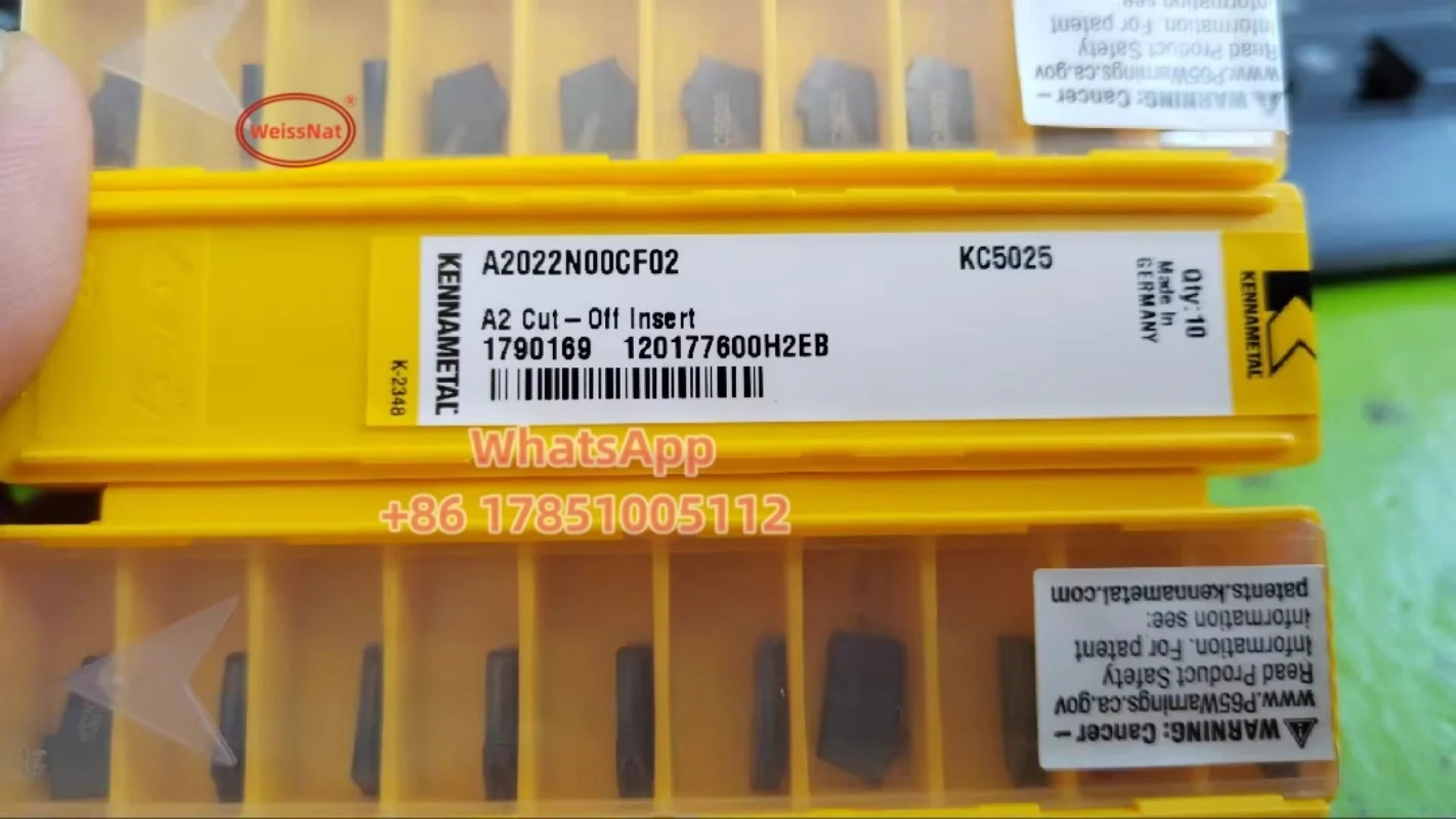 A2022N00CF00,A2022N00CF02 ,A2022N00CM02,A2022N00CR02,A2022R16CF00, KC5025 KCU25 Carbide Insert,A2022 Grooving Insert