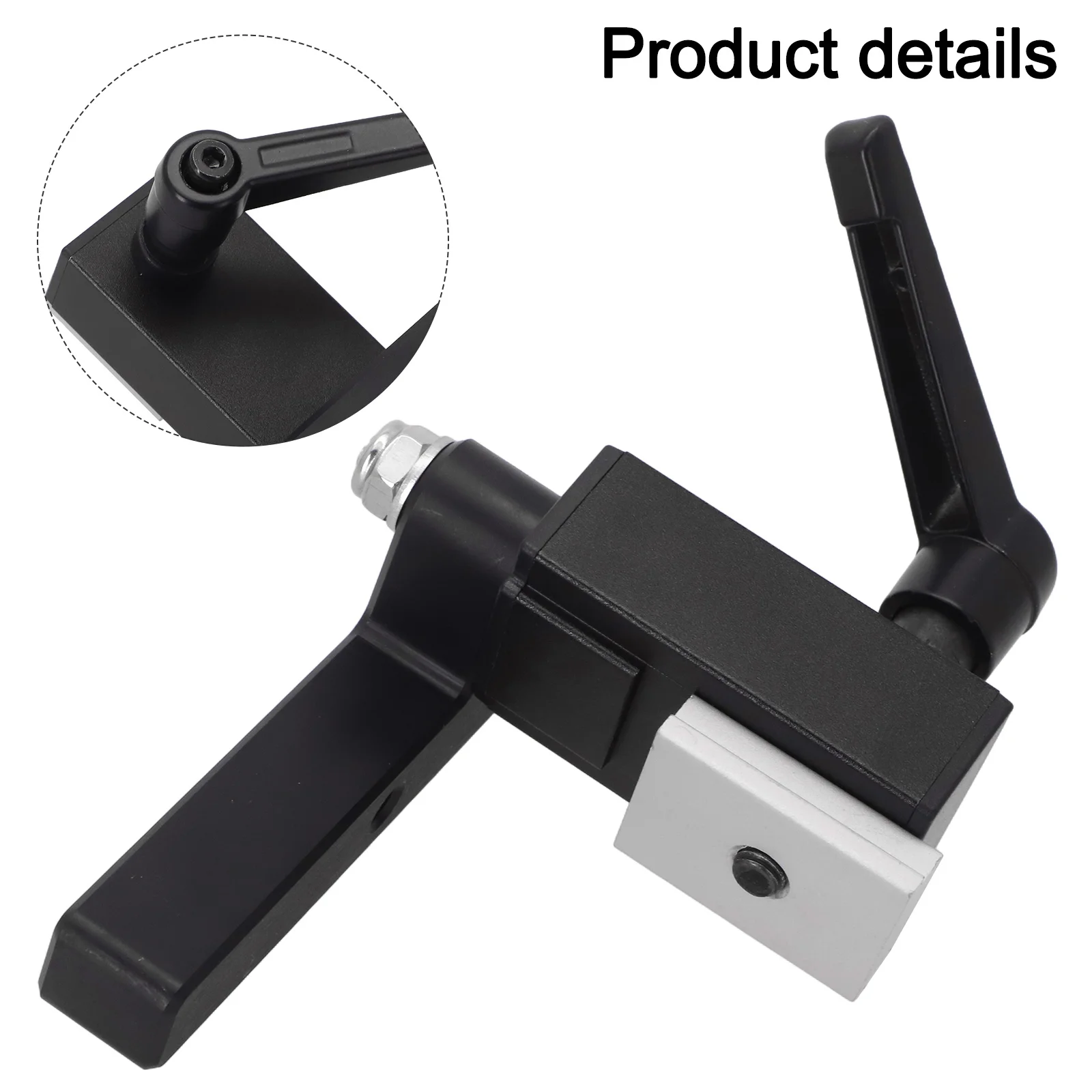 Stopper Sliding Limiter T-Track Limiter Limiting Block Square Handle Woodworking Tools For Woodworking T-slots