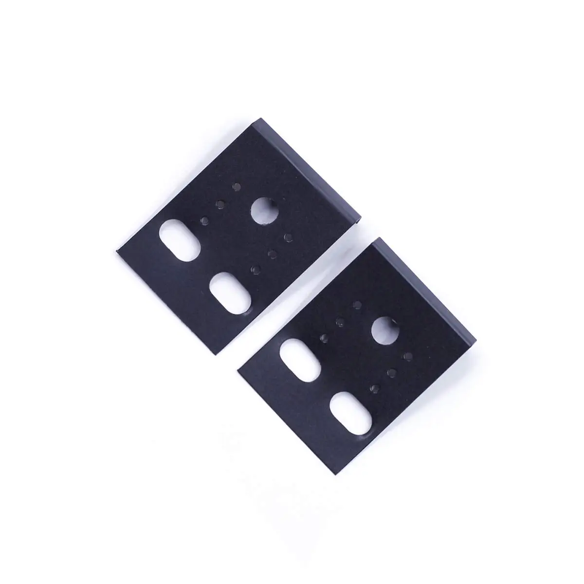 

500 шт., черные пластиковые серьги, упаковочные карты, пустые 40x30 мм, подходят для ушей, проволока, ювелирные аксессуары ручной работы